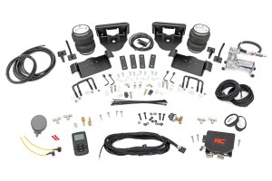 Ford F-150 Air Spring Kit - Rear - Rough Country - w/compressor | Wireless Controller | 0-6 Ford F-150 Air Spring Kit - Rear - Rough Country - w/compressor | Wireless Controller | 0-6